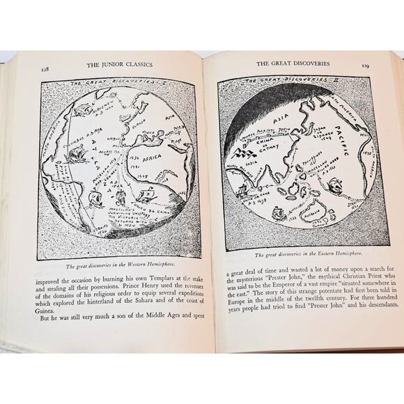 The Junior Classics Volume 8: Stories from History, Illustrated (1938 HC) - Picture 10 of 13